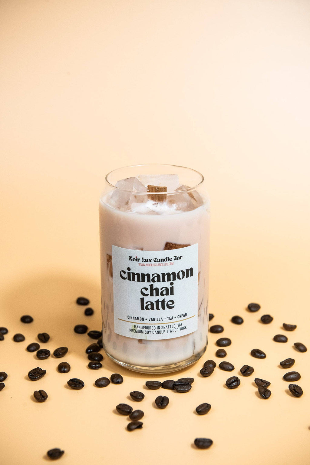 Iced Cinnamon Chai Latte Coffee Candle