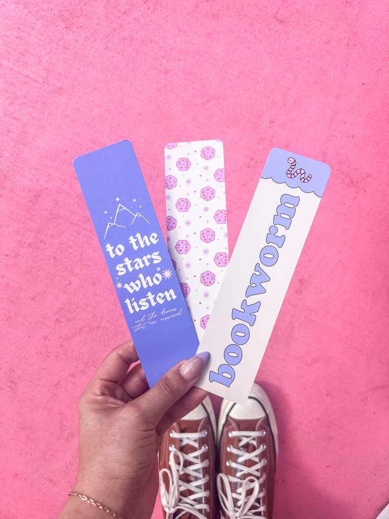 Dice Paper Bookmark