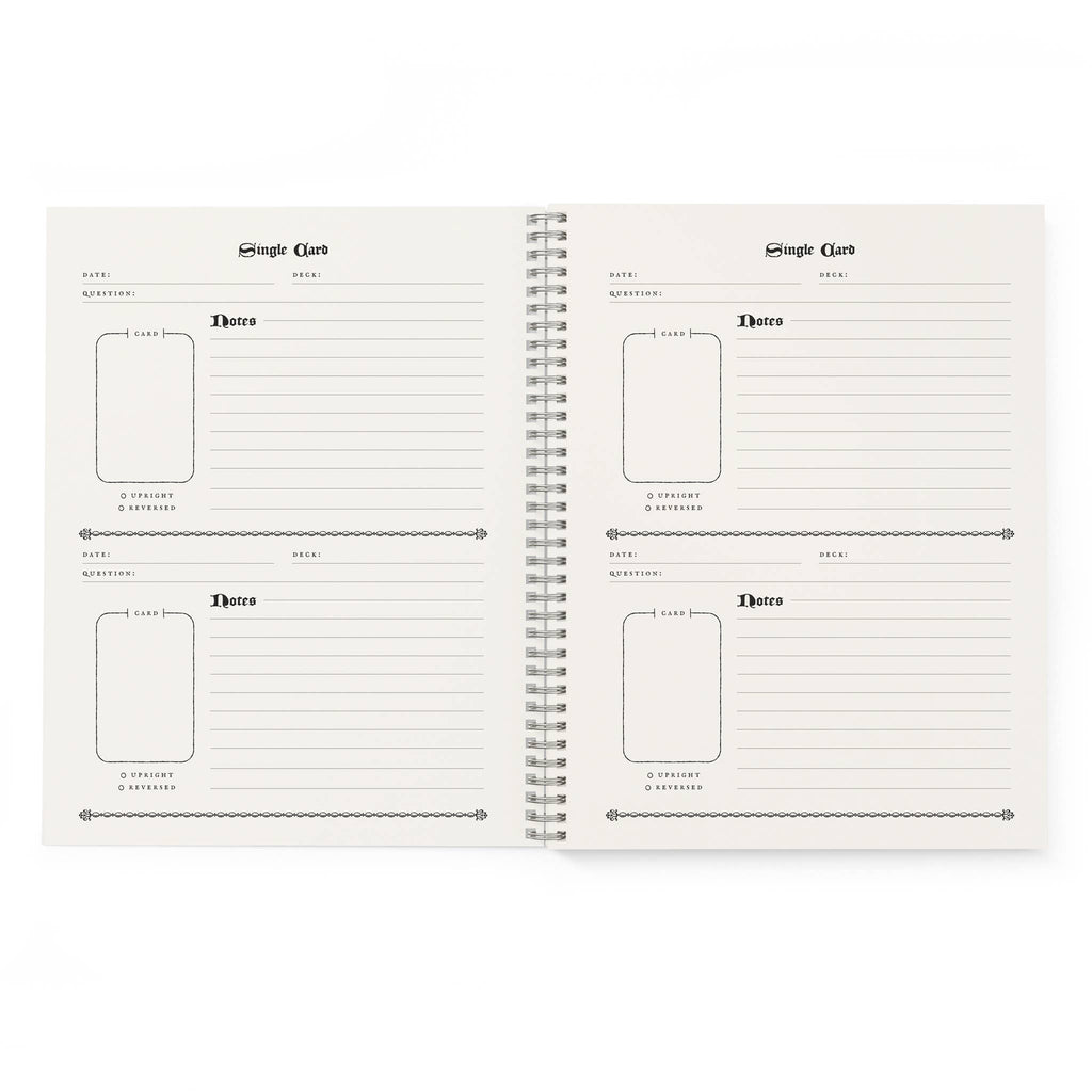 The Star Tarot Card Notebook