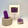 Sacred Infusions⎮Sage Branch dipped in Lavender