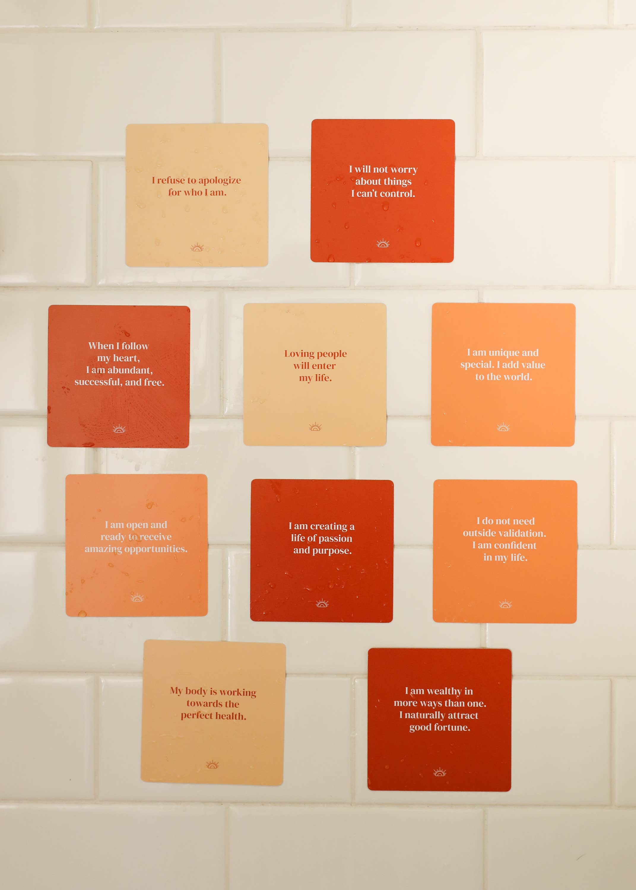 Shower Affirmation™ Display Cards - Positivity