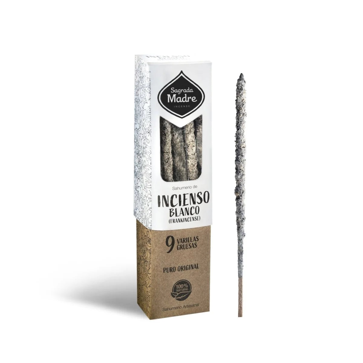 White Frankincense Extra Durable Incense Sticks - 6 Pack