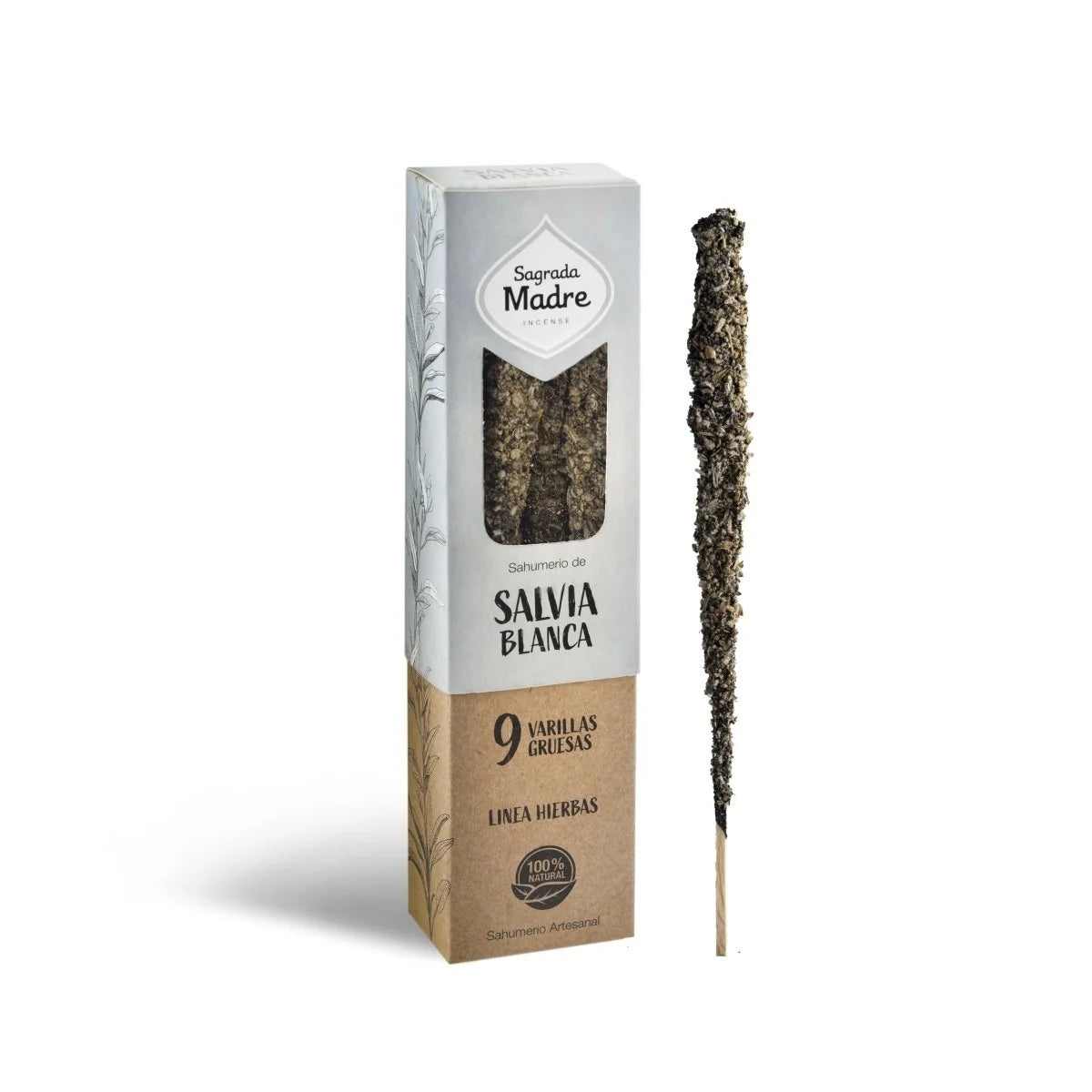 White Sage Extra Durable Incense Sticks - 9 Pack
